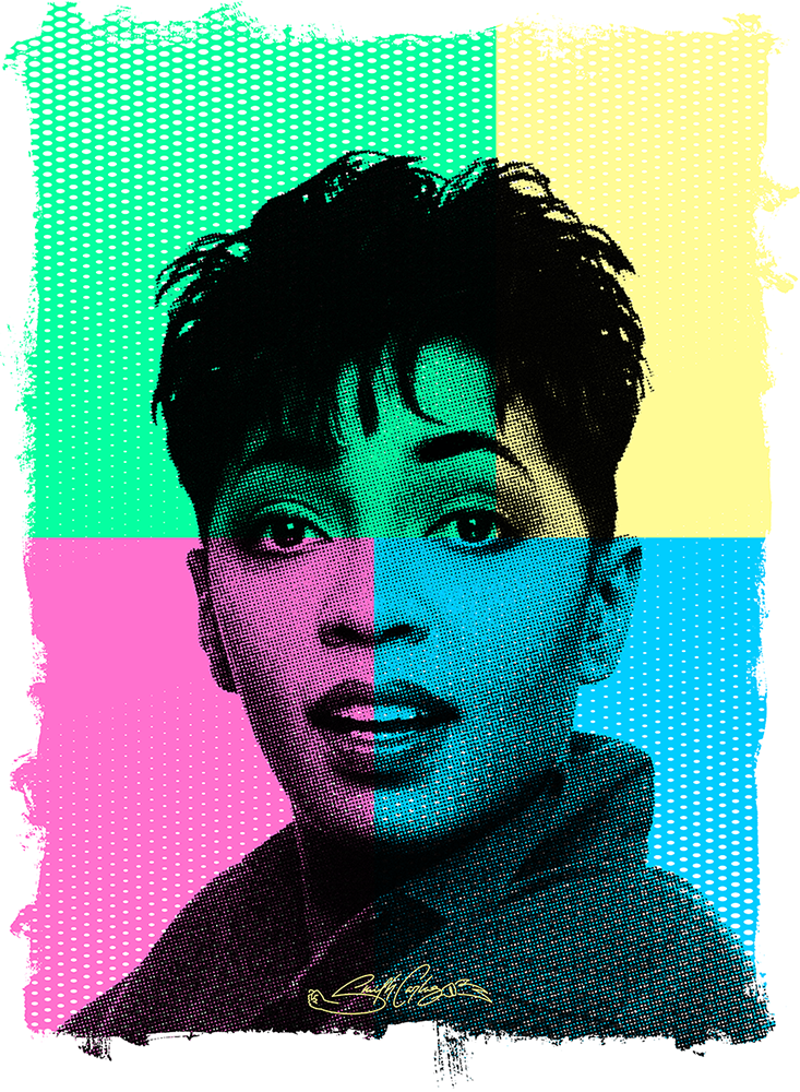 Anita Baker Pop-Art Classic Fit T-Shirt