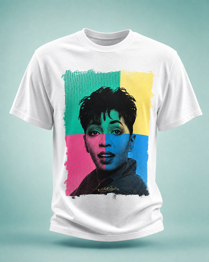 Anita Baker Pop-Art Classic Fit T-Shirt
