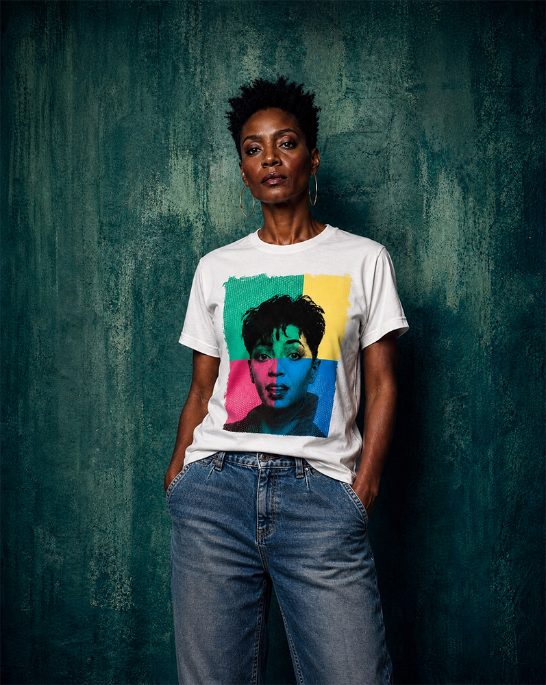 Anita Baker Pop-Art Classic Fit T-Shirt