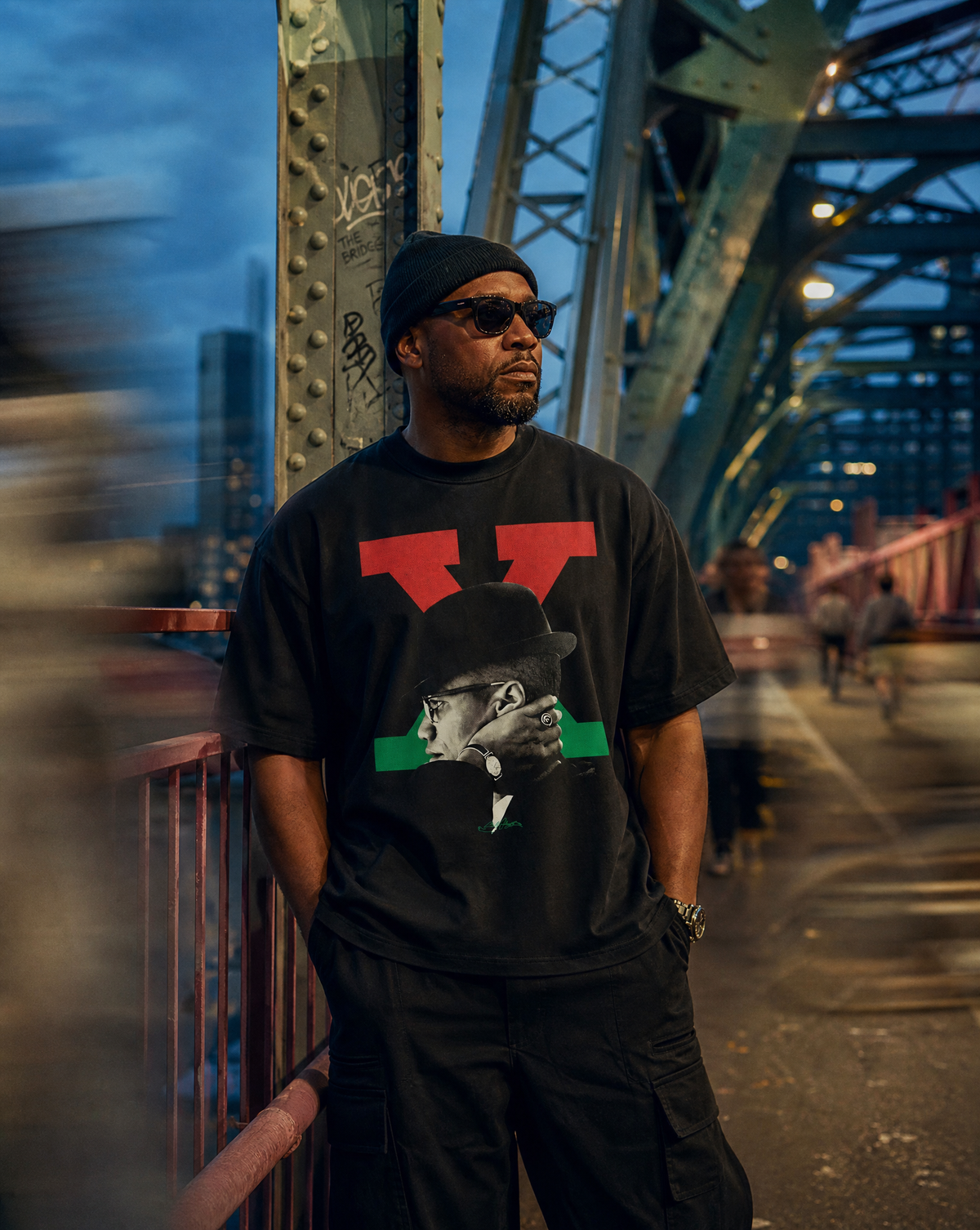 Malcolm X Heavyweight T-Shirt