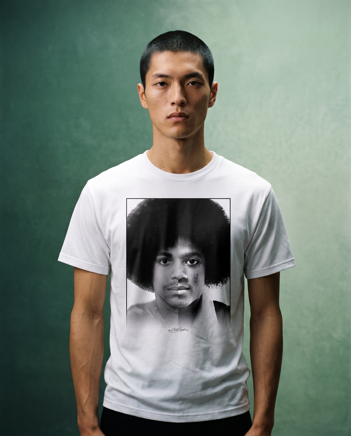 Prince & Michael Jackson Classic White T-Shirt