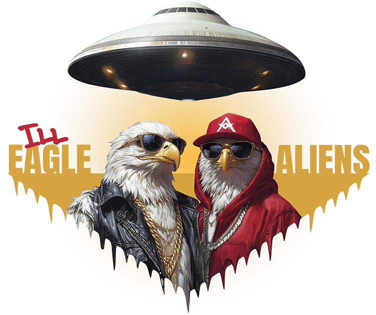 Ill Eagle Aliens T-Shirt