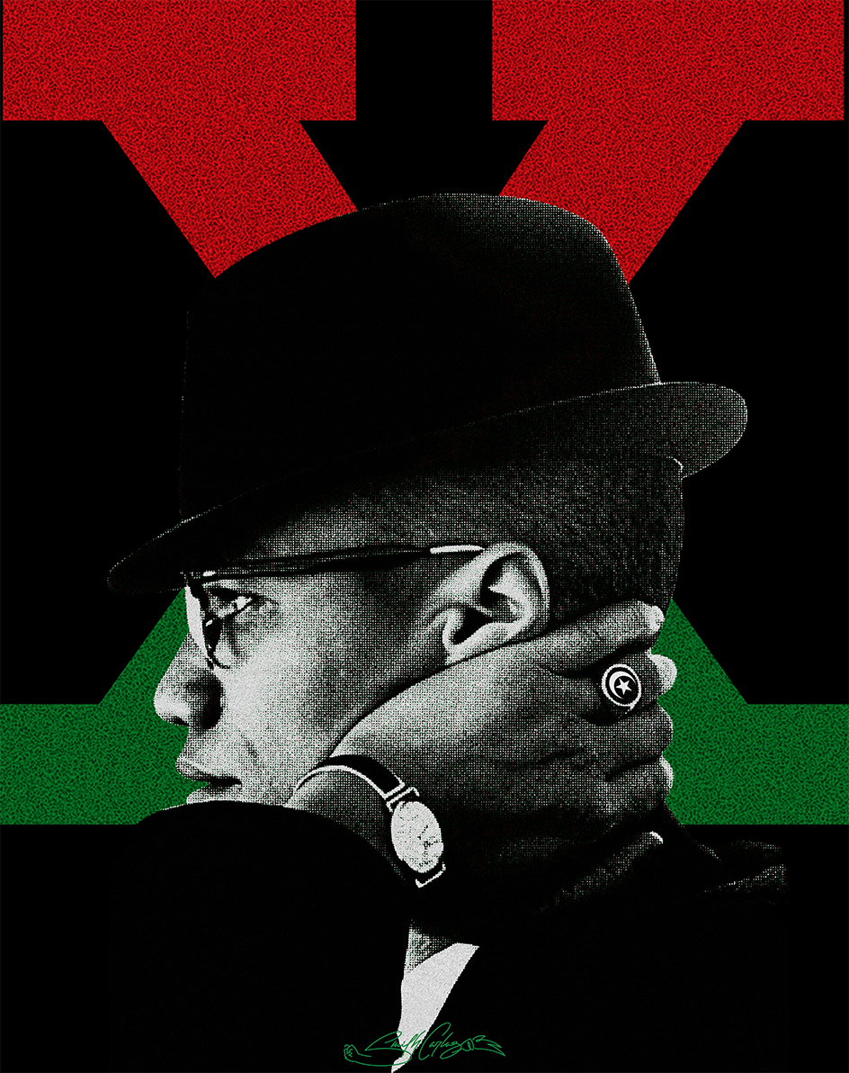 Malcolm X Heavyweight T-Shirt