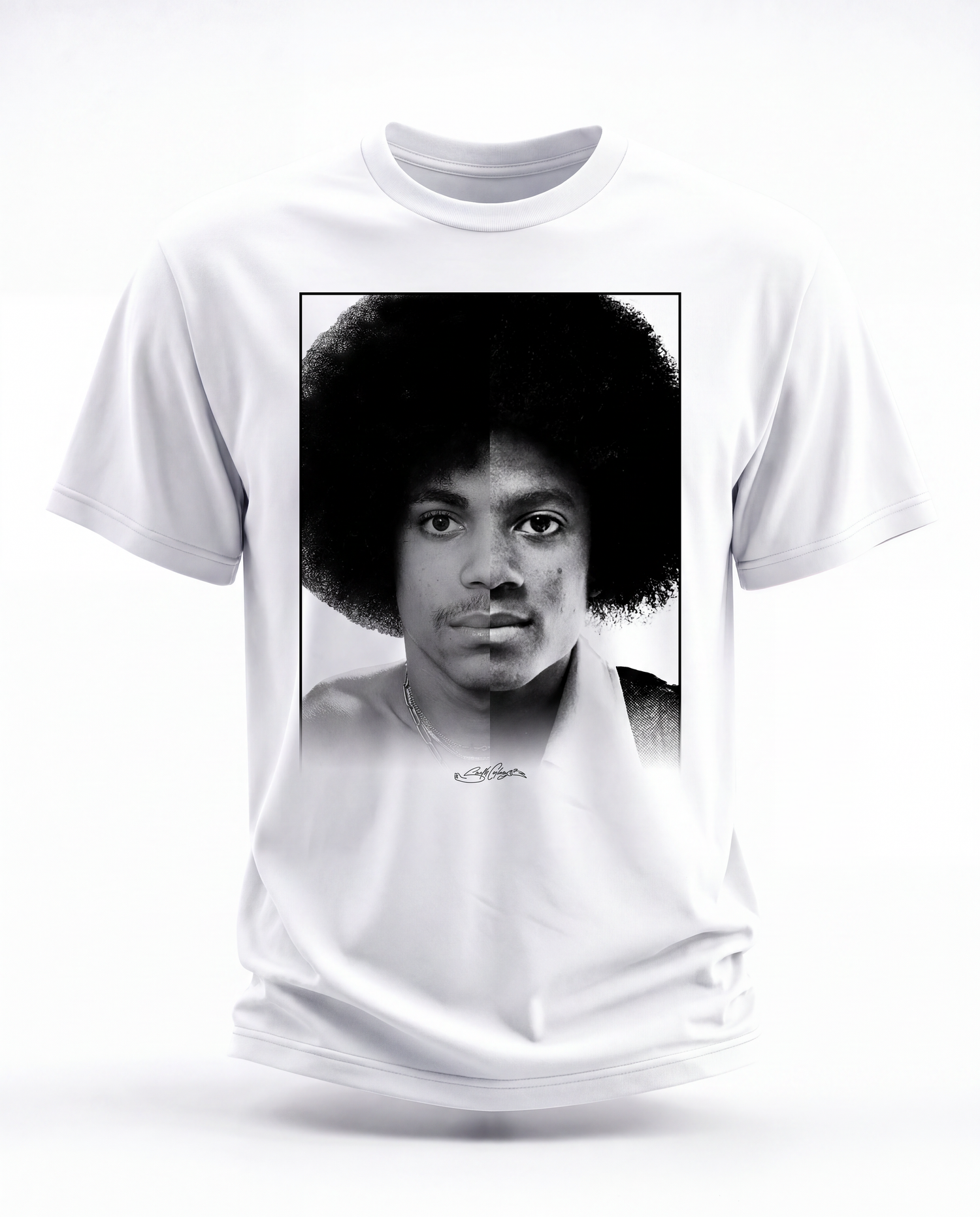 Prince & Michael Jackson Classic White T-Shirt
