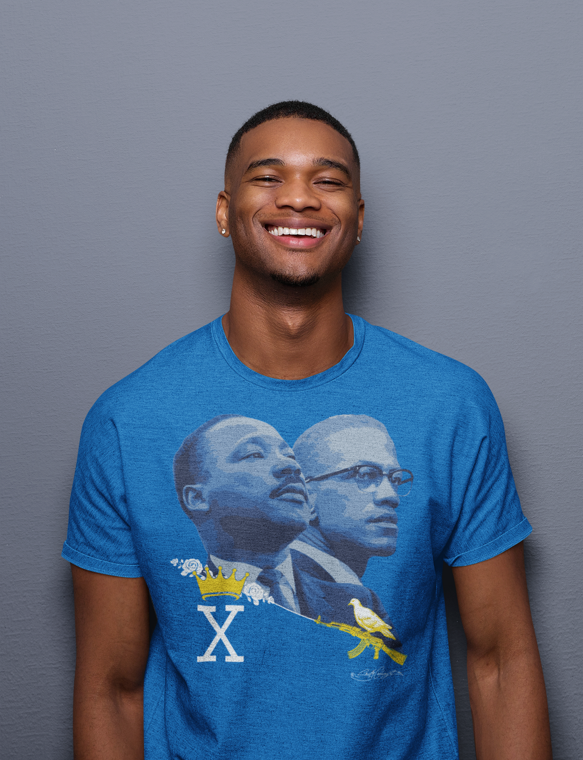 MLK & Malcolm X T-Shirt